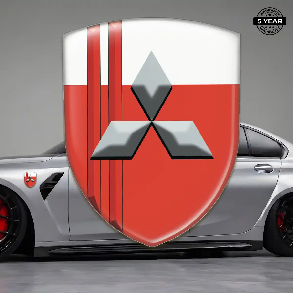 Mitsubishi Silicone Sticker Exclusive Series