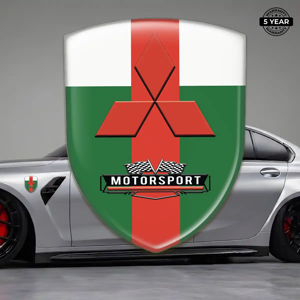 Mitsubishi Silicone Sticker Noble Edition