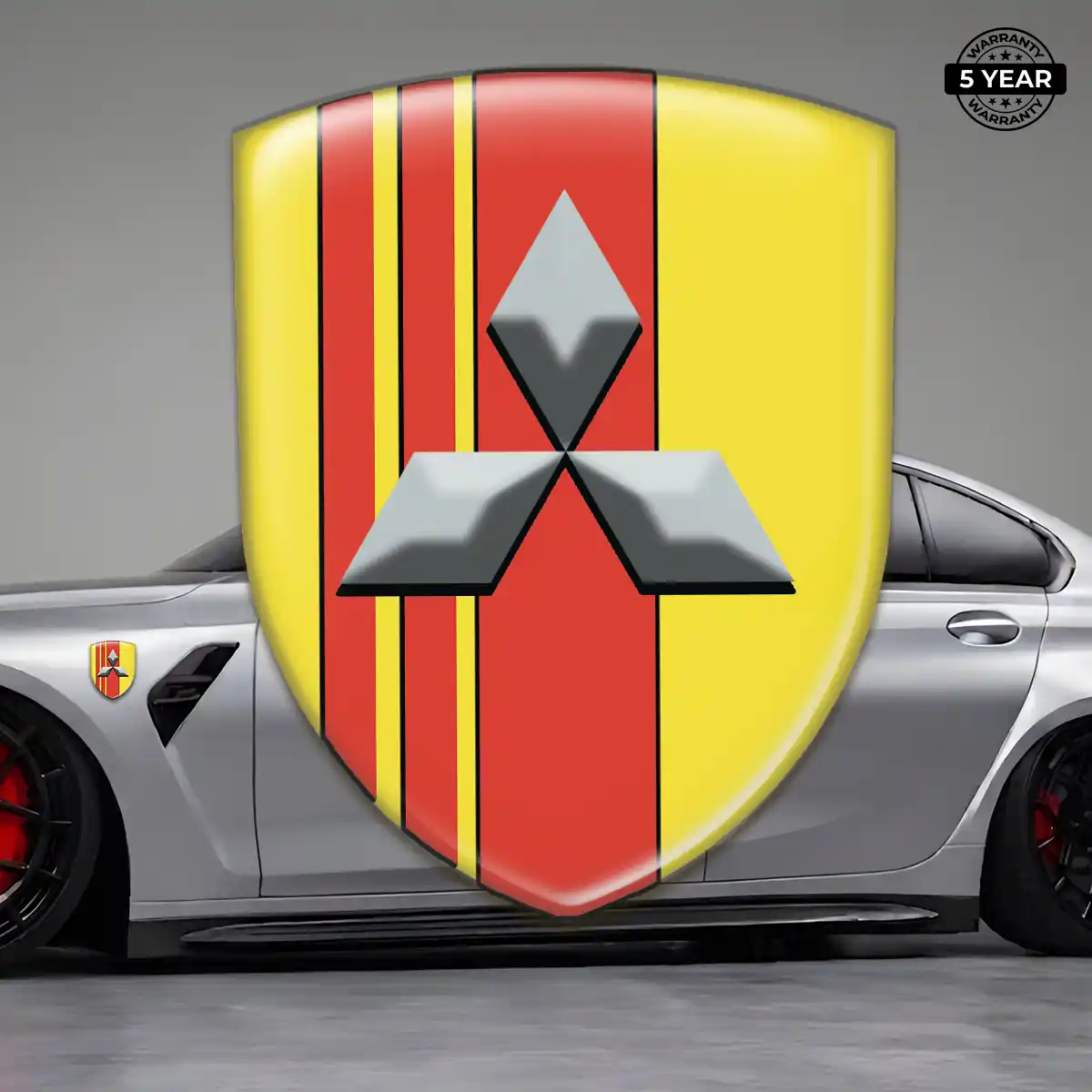 Mitsubishi Silicone Sticker Opulent Line