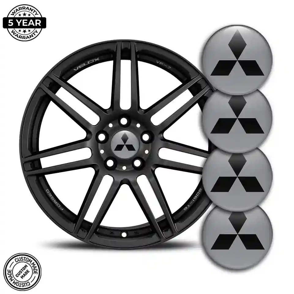 Mitsubishi Silicone Sticker Sleek Style