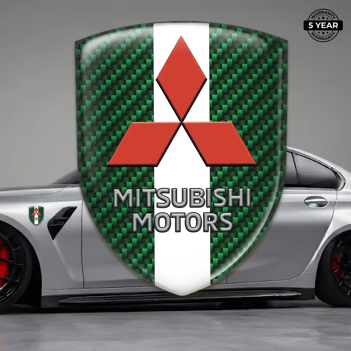 Mitsubishi Sticker Refined Design