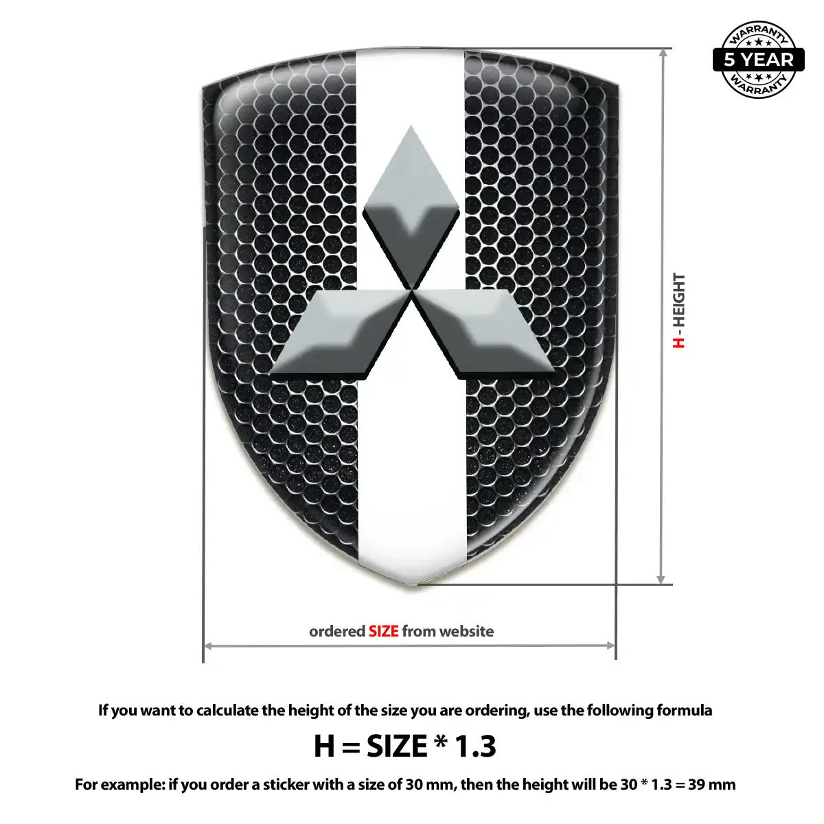 Mitsubishi Sticker Superior Craft