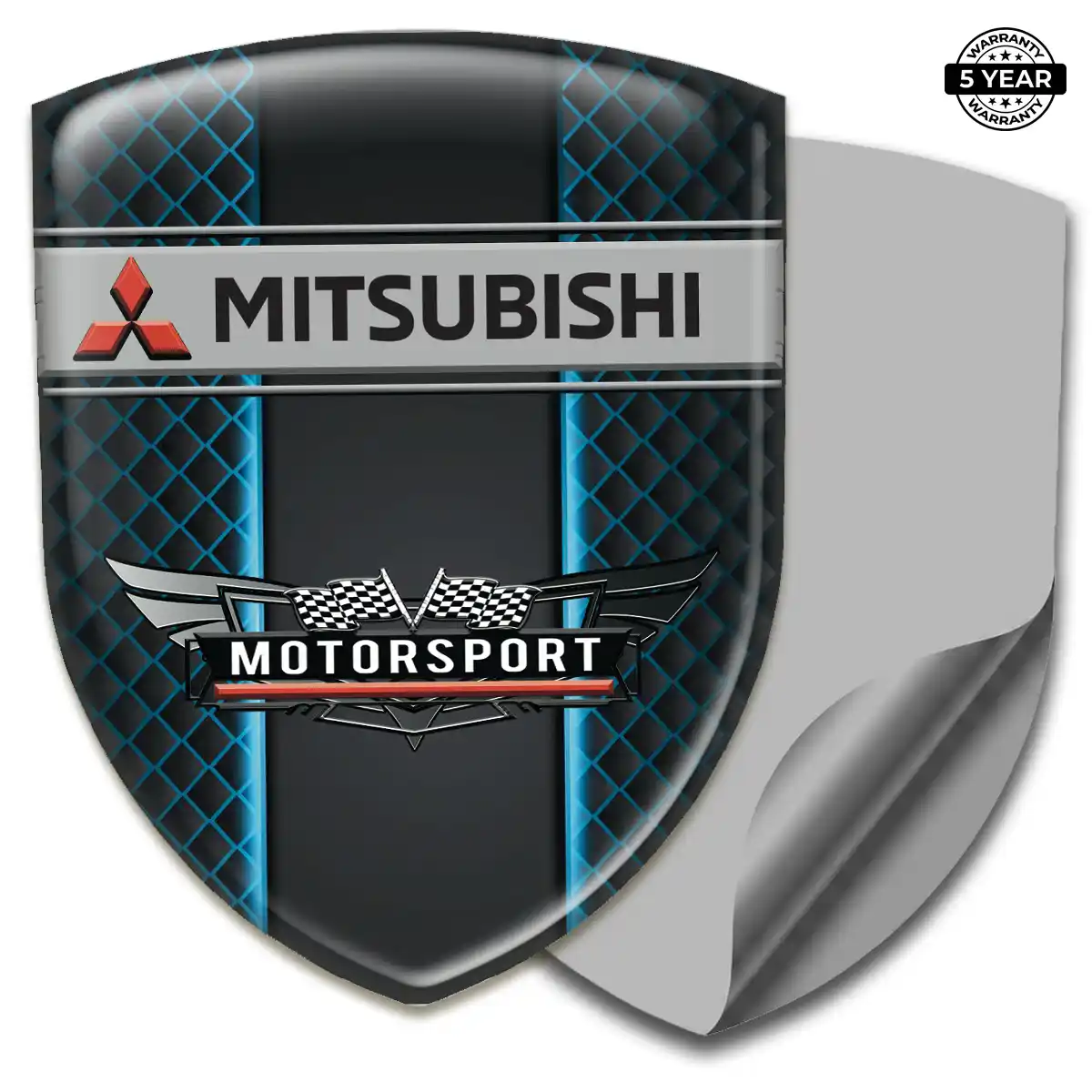 Mitsubishi Vehicle Logo Sticker Deluxe Edition