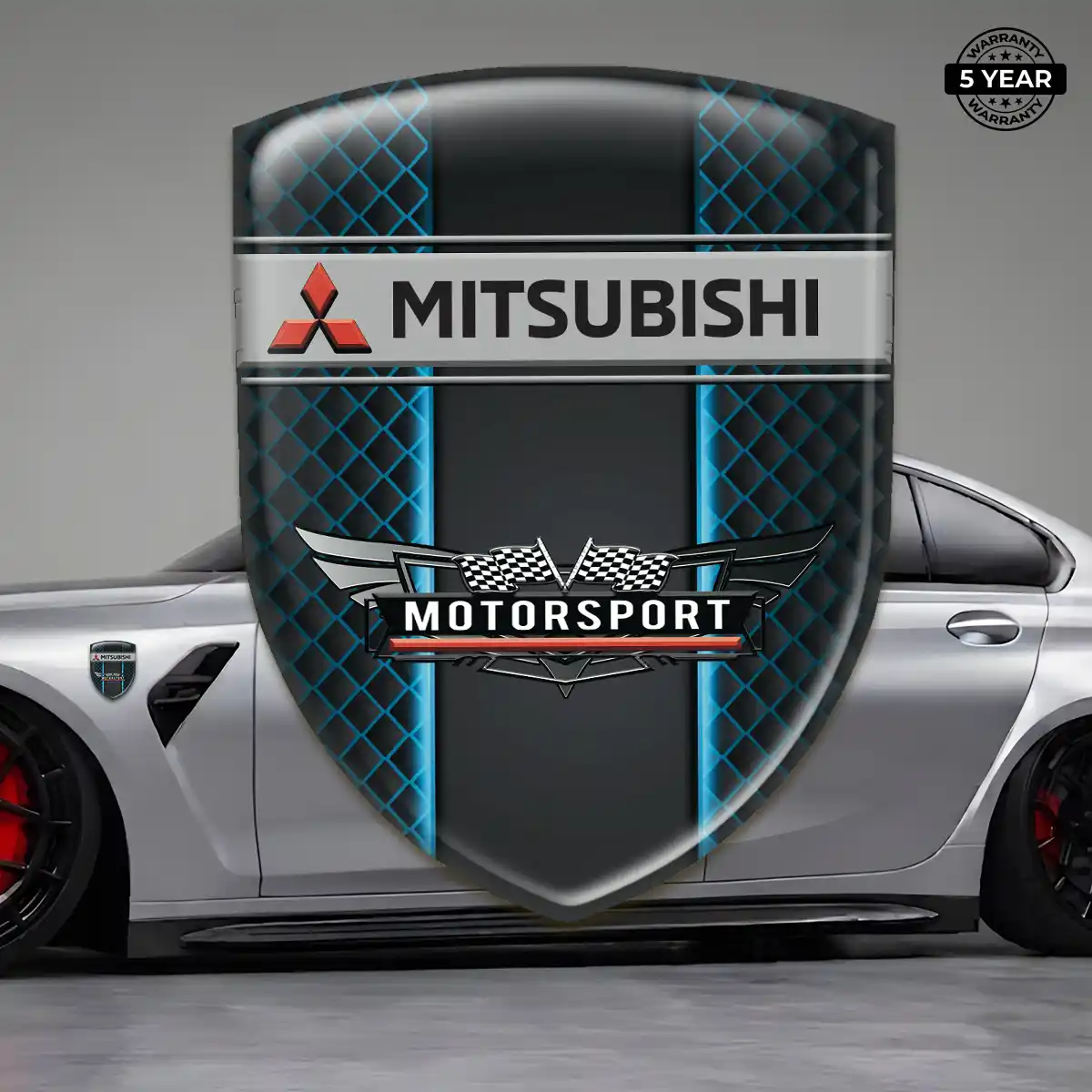 Mitsubishi Vehicle Logo Sticker Deluxe Edition