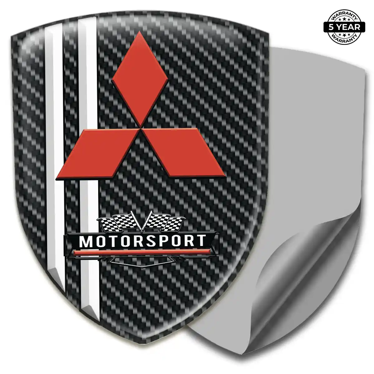 Mitsubishi Vehicle Logo Sticker Prime Quality
