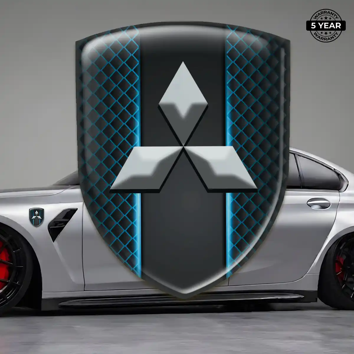 Mitsubishi Vehicle Logo Sticker Superior Craft