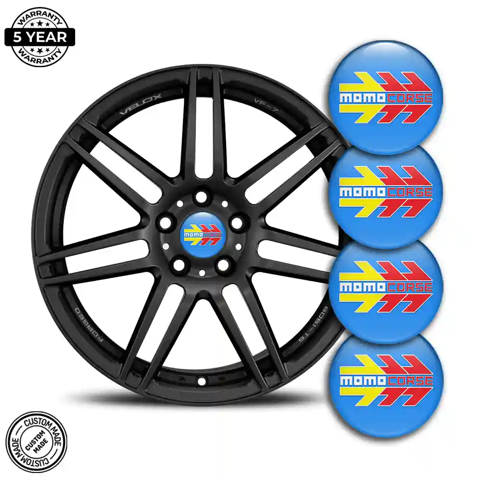 MOMO Badge Emblems Center Cap Elite Finish