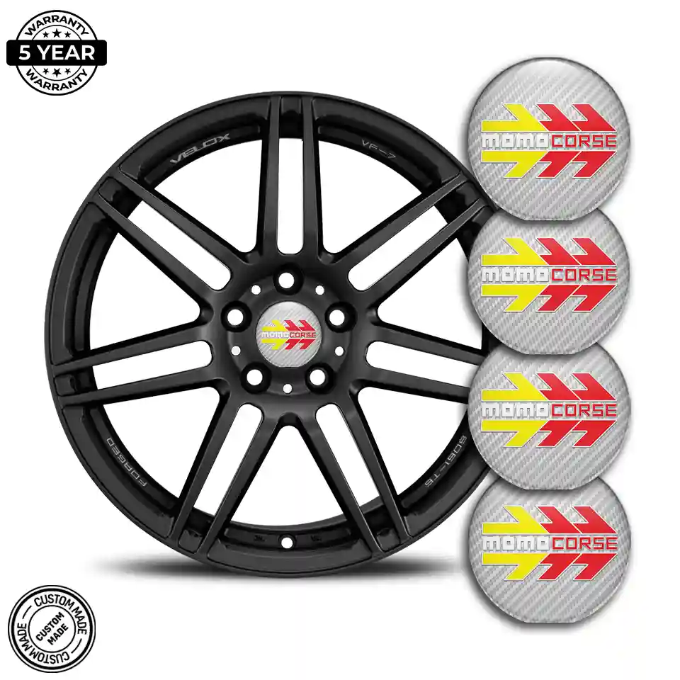 MOMO Badge Emblems Center Cap Prime Quality