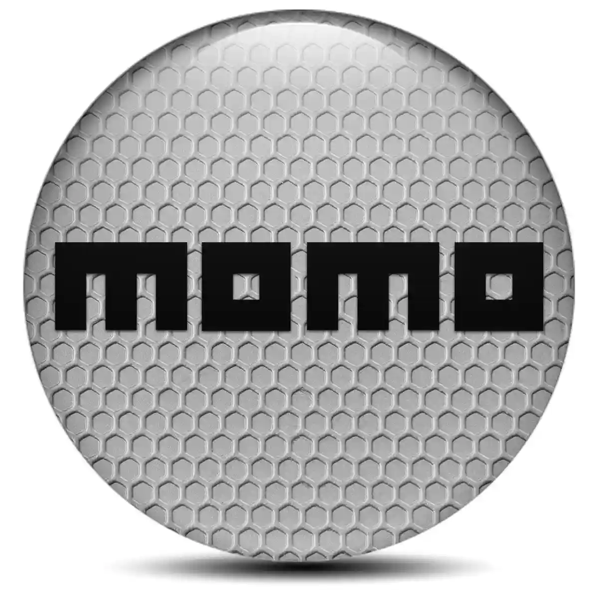 MOMO Domed Emblem Self-Adhesive Sleek Style