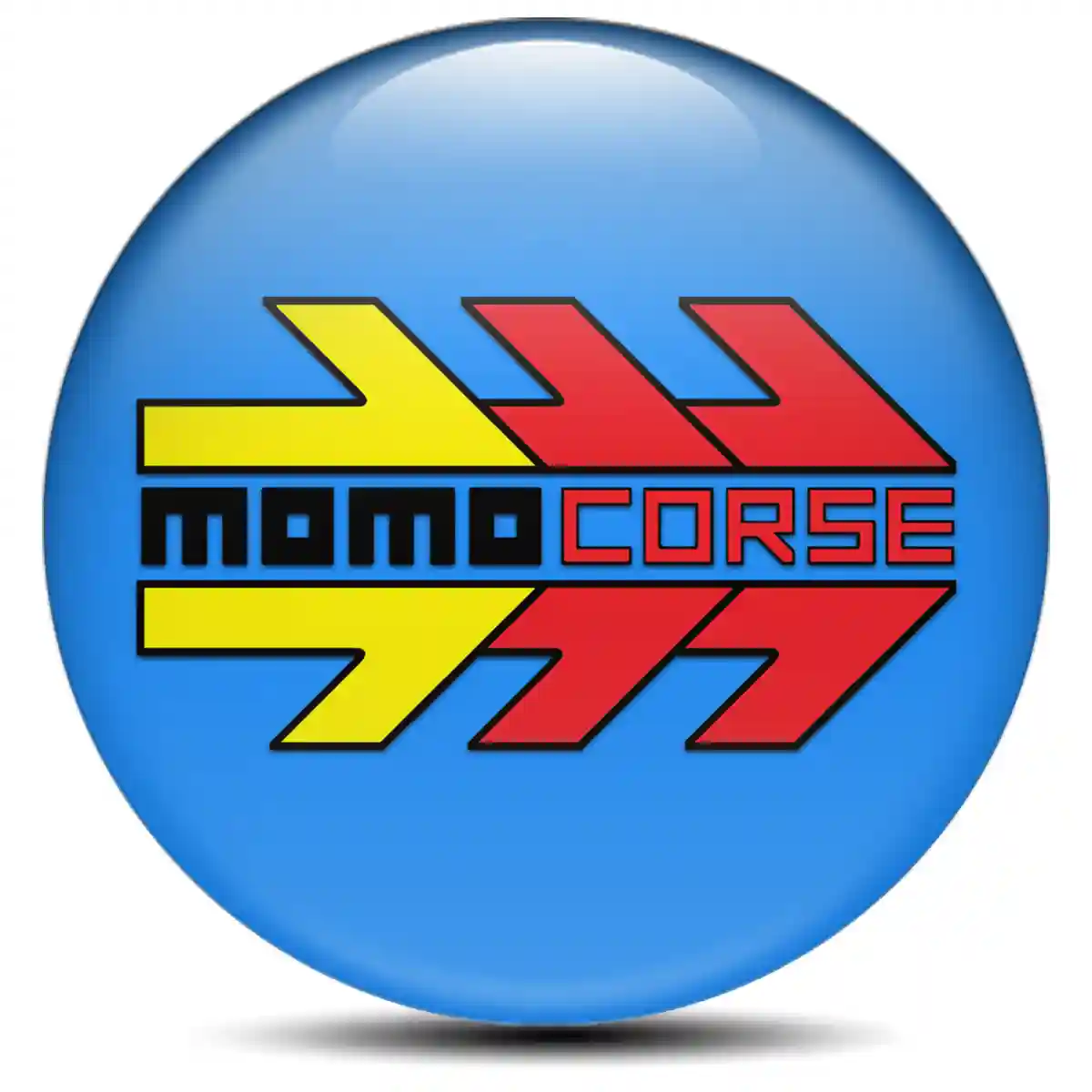 MOMO Domed Emblem Sleek Style