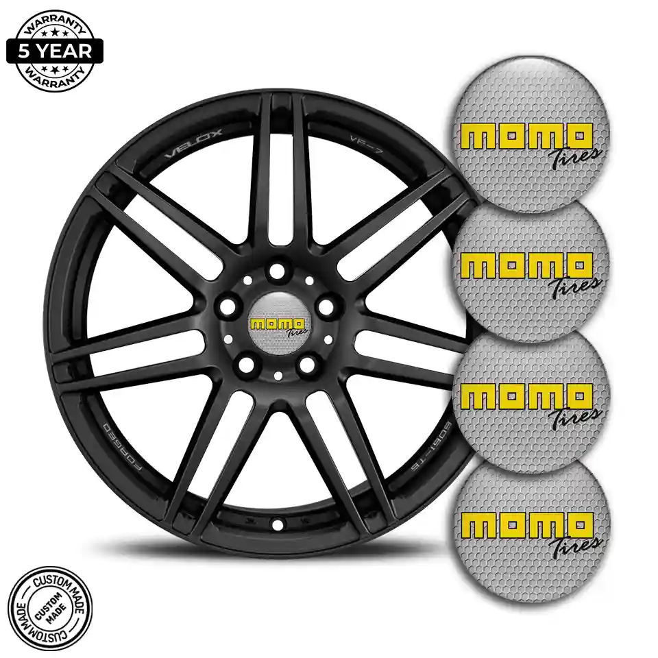 MOMO Domed Sticker Elite Finish