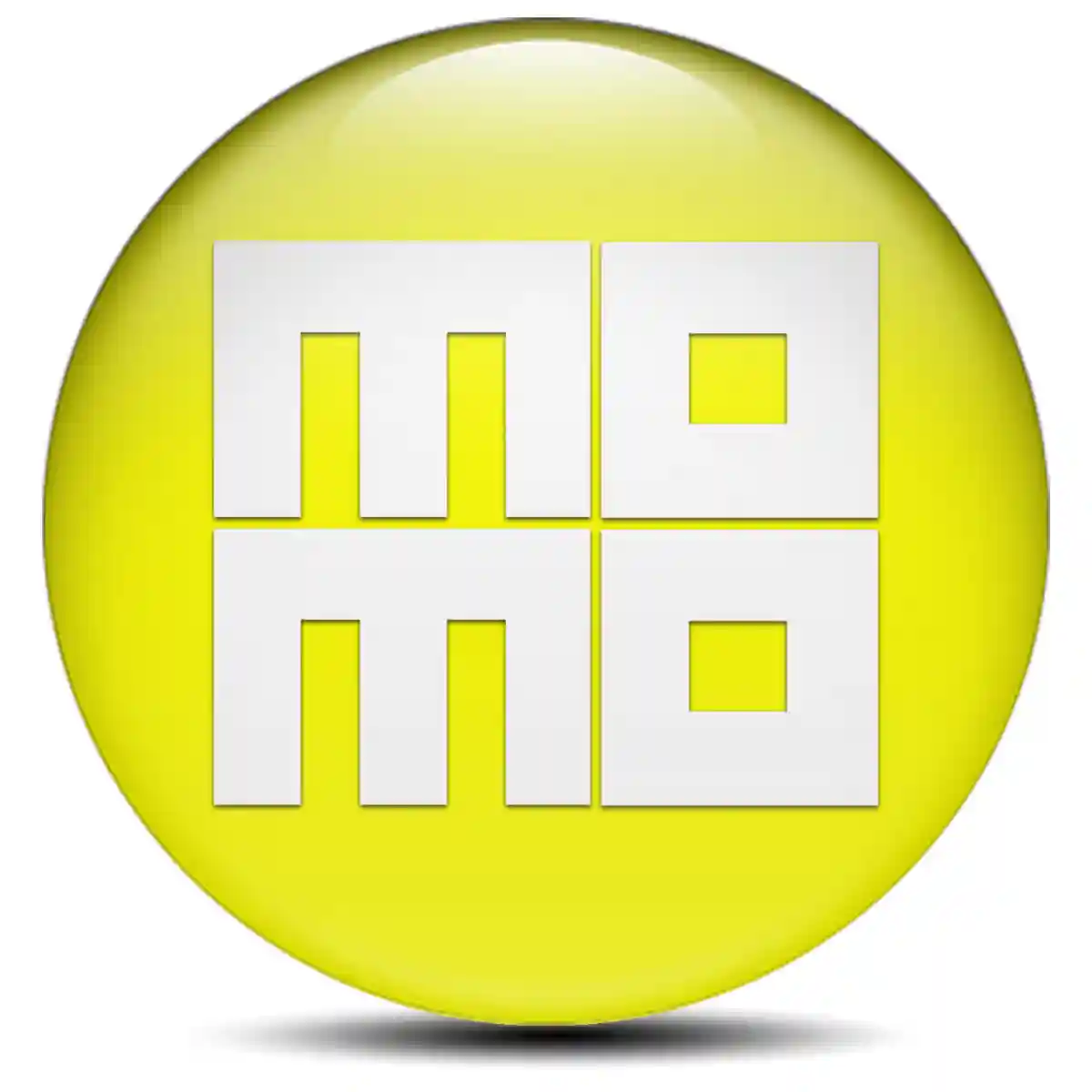 MOMO Domed Sticker Self-Adhesive Sleek Style