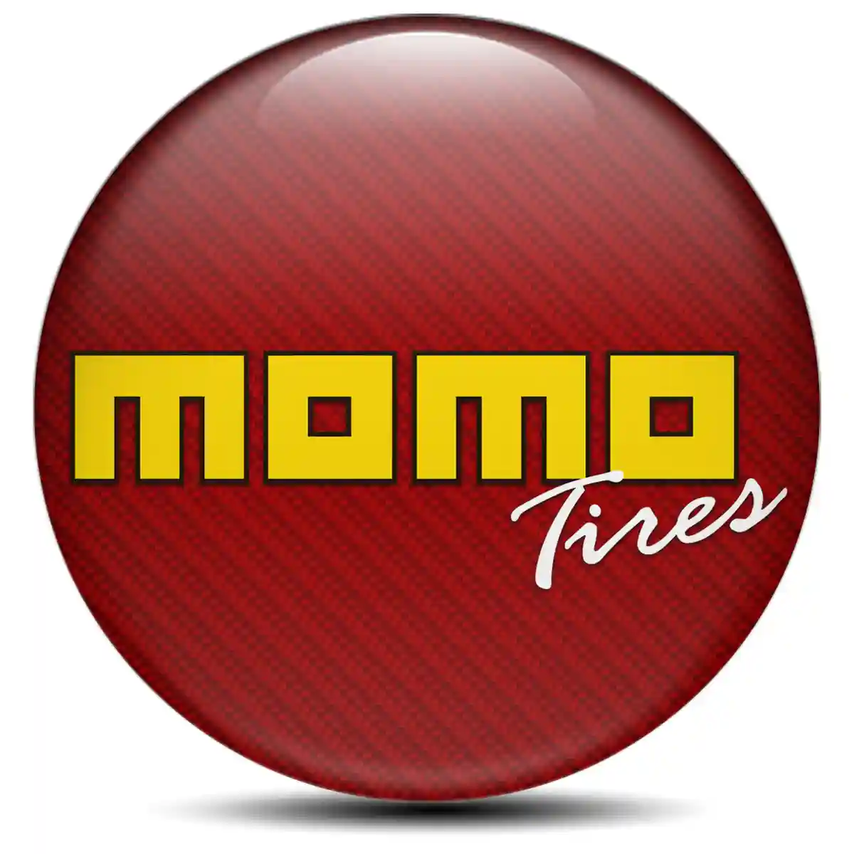 MOMO Domed Sticker Sleek Style