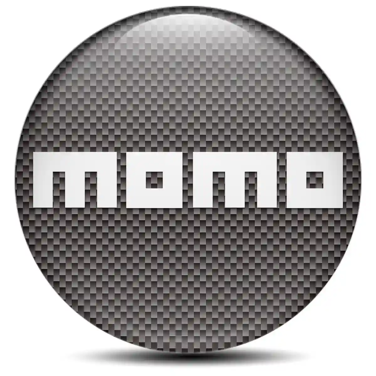 MOMO Emblem Badge Self-Adhesive Refined Design