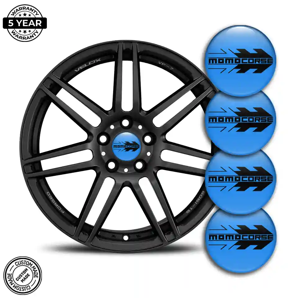 MOMO Emblem Center Hub Cap Self-Adhesive Prime Quality