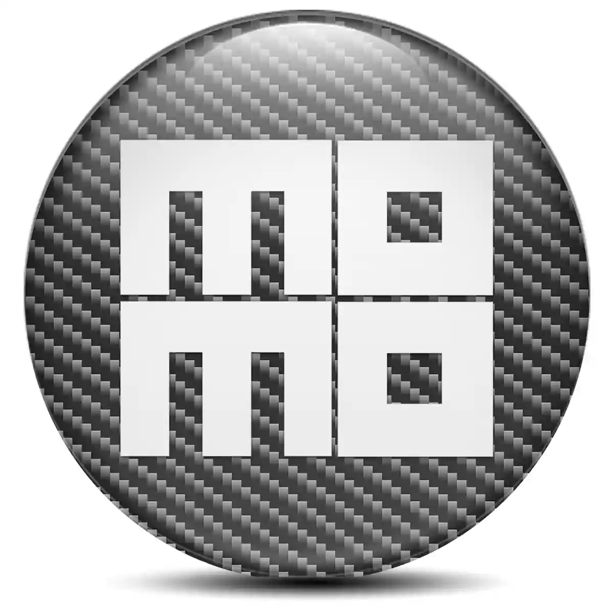 MOMO Emblem Center Hub Cap Self-Adhesive Refined Design