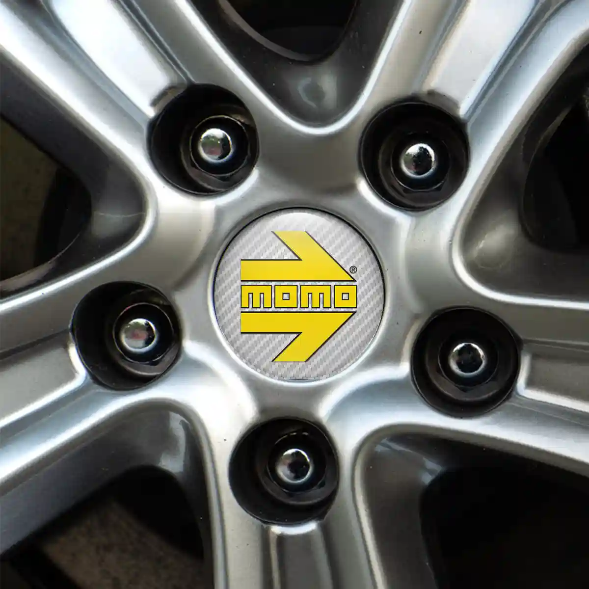 MOMO Emblem Wheel Center Caps Prestige Line
