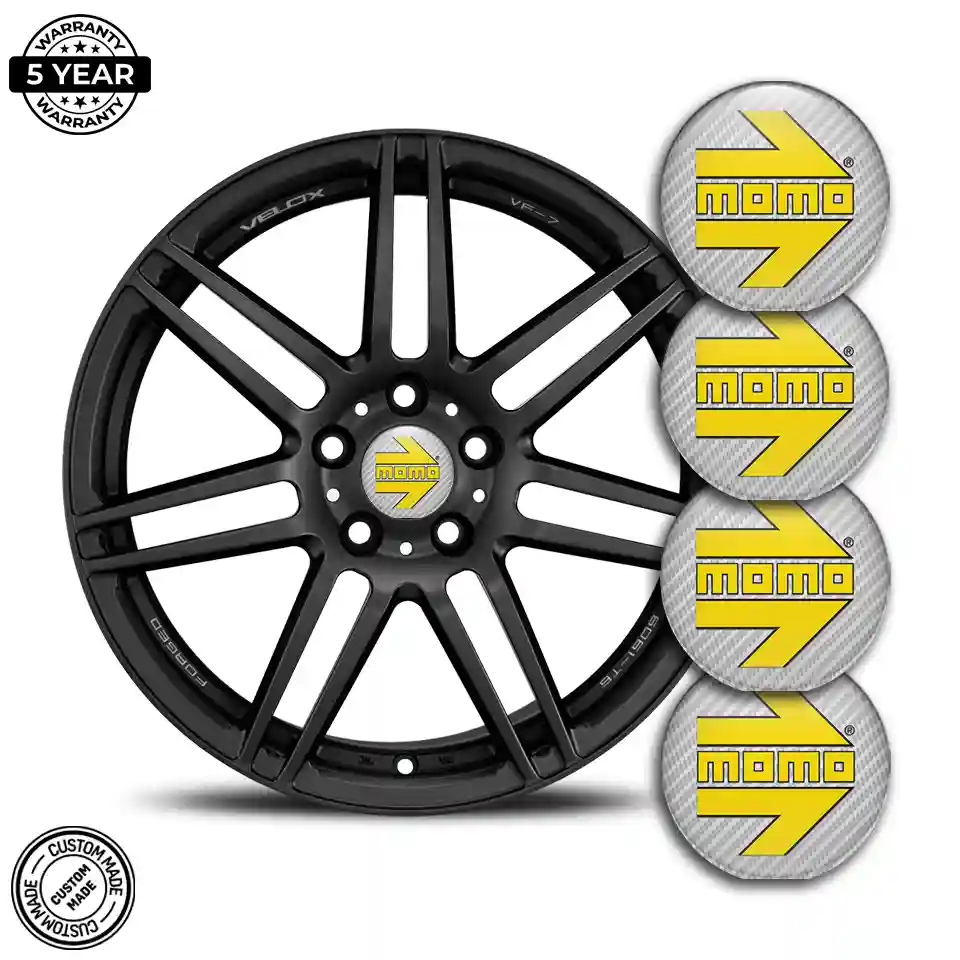MOMO Emblem Wheel Center Caps Prestige Line
