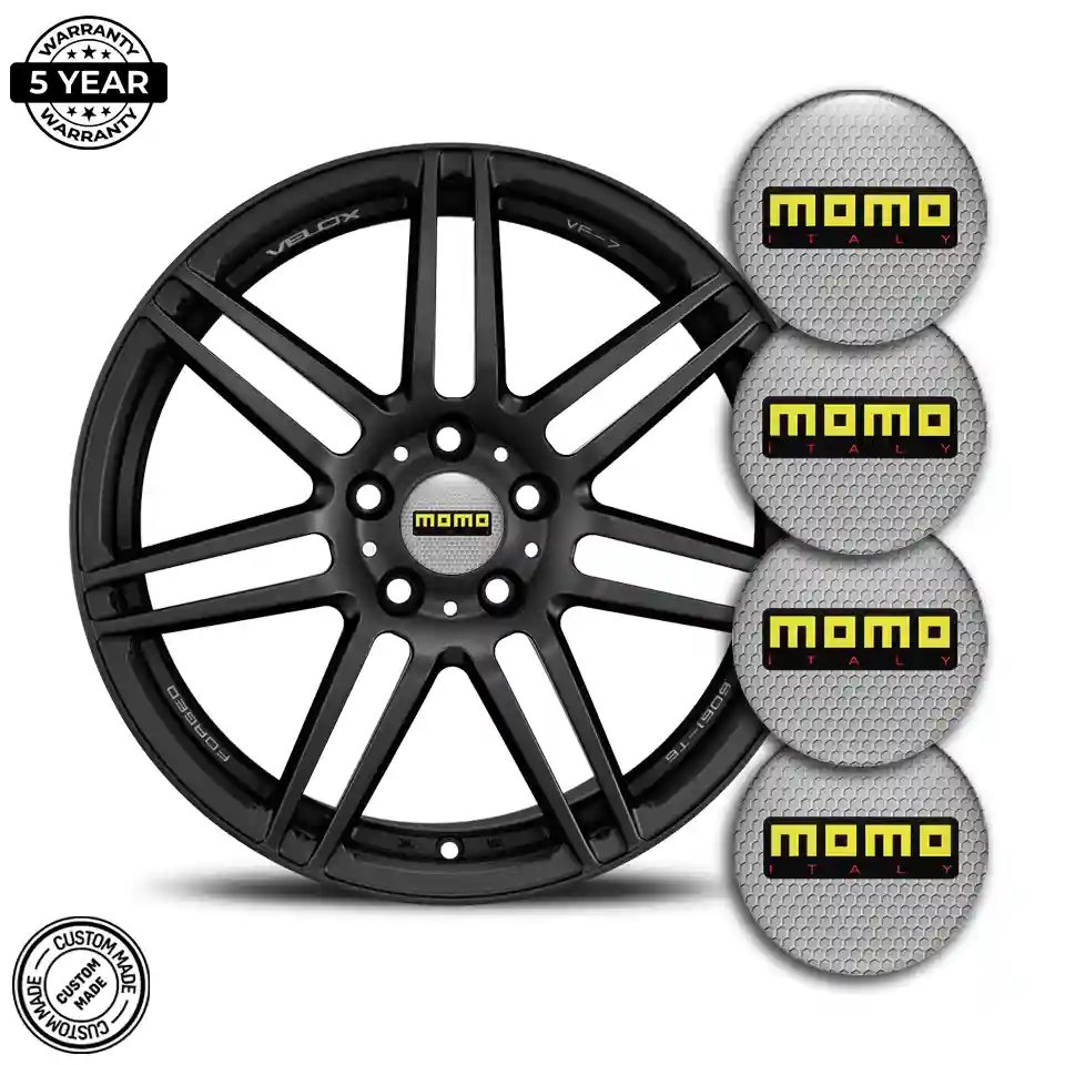 MOMO Emblem Wheel Center Caps Prime Quality