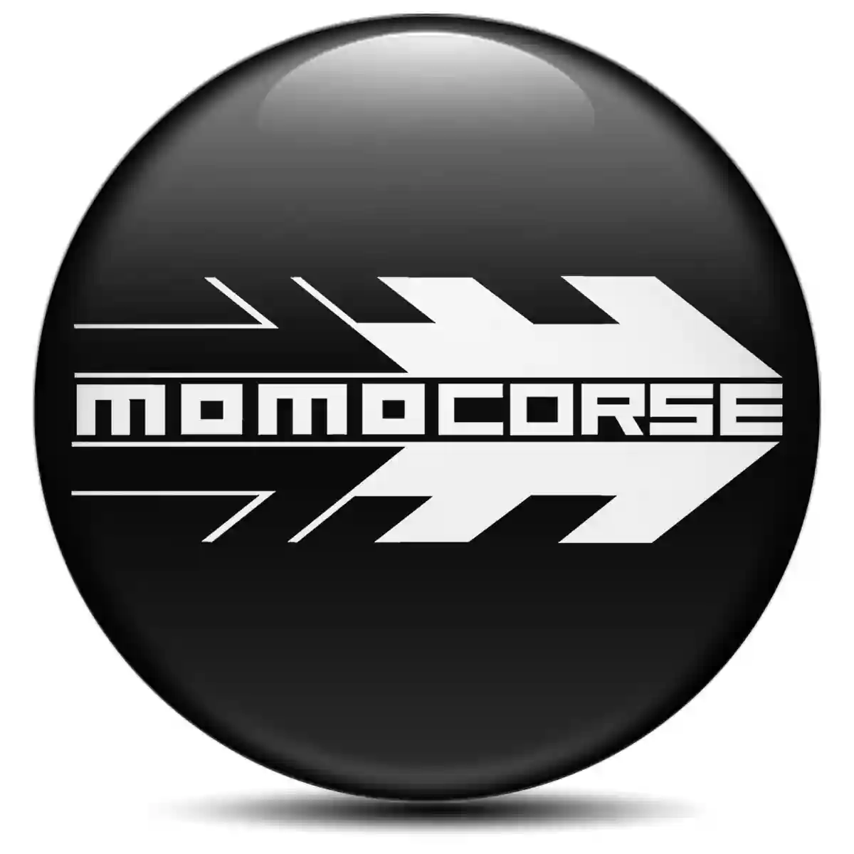 MOMO Logo Emblem Self-Adhesive Refined Design