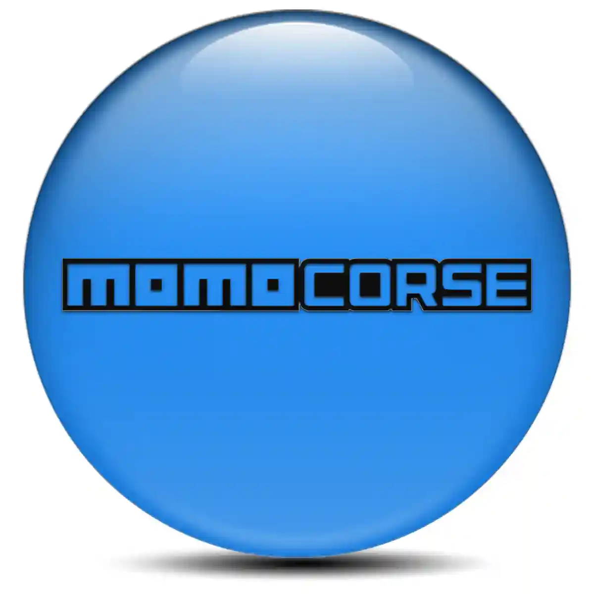 MOMO Logo Emblem Self-Adhesive Sleek Style