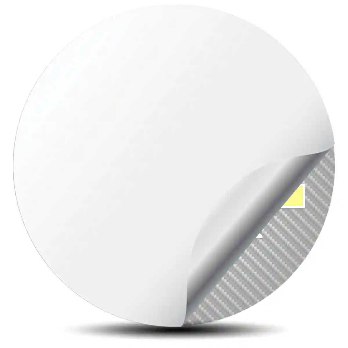 MOMO Logo Silicone Badge Self-Adhesive Elite Finish