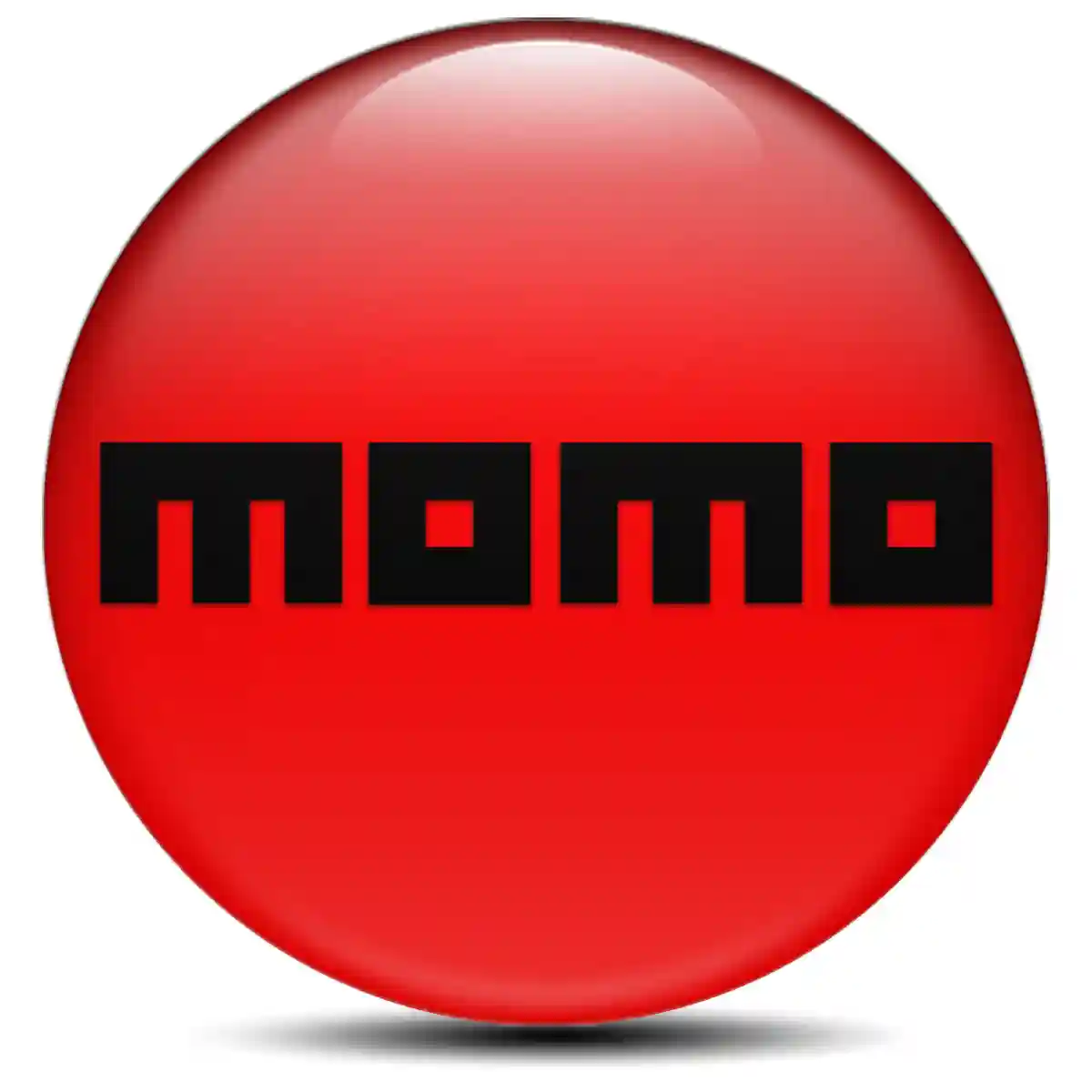 MOMO Logo Silicone Badge Self-Adhesive Prime Quality