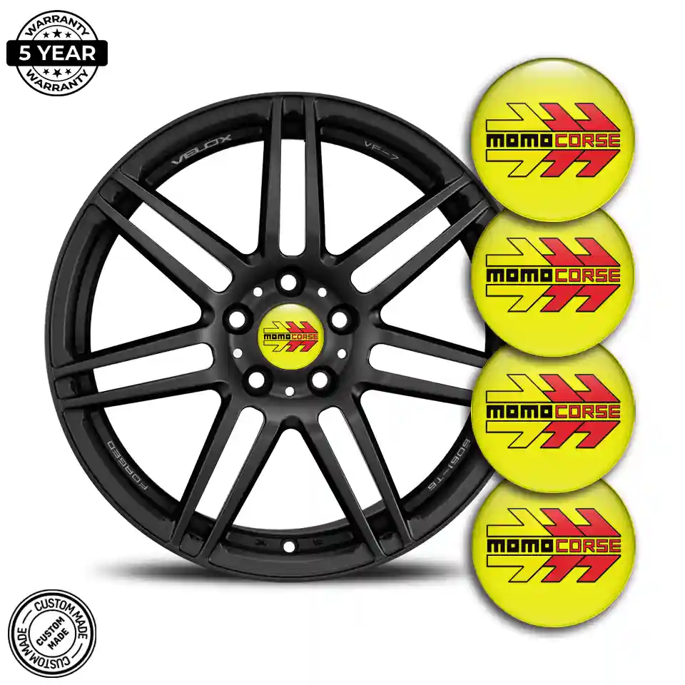 MOMO Logo Silicone Badge Self-Adhesive Superior Craft