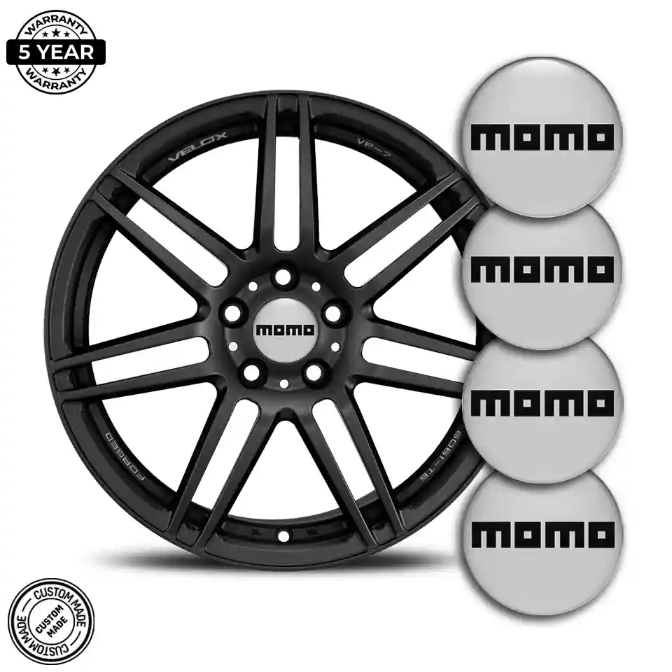 MOMO Logo Sticker Elite Finish