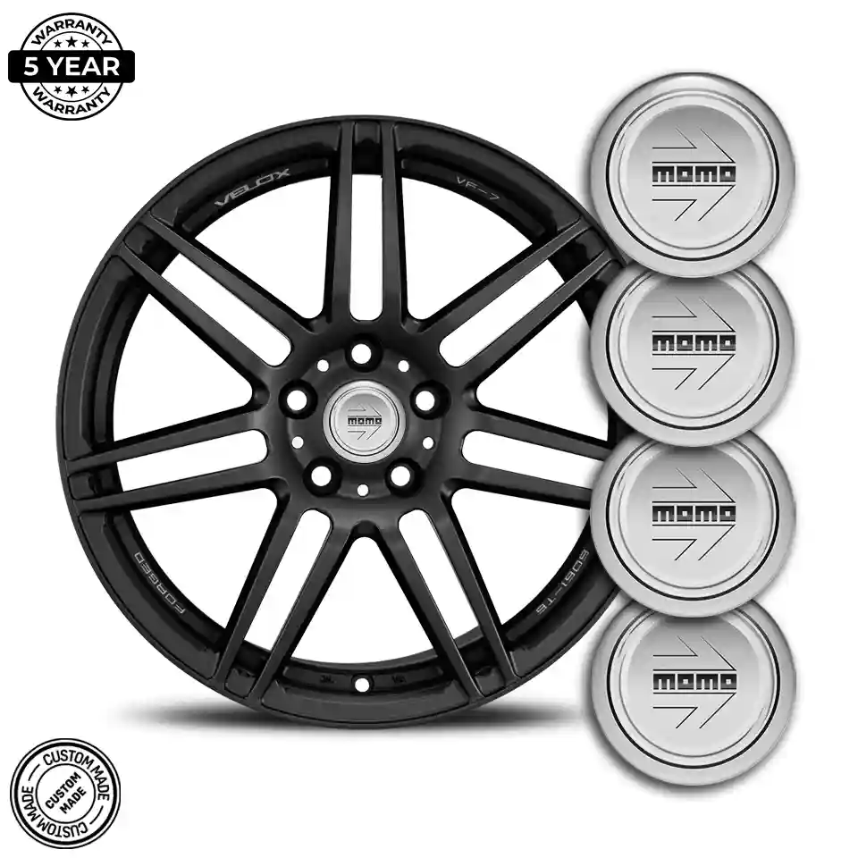 MOMO Silicone Emblem Self-Adhesive Signature Grade
