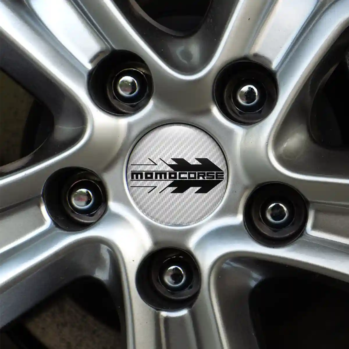 MOMO Wheel Emblem Self-Adhesive Superior Craft
