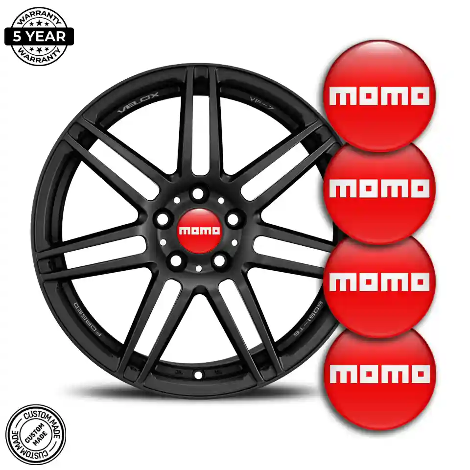 MOMO Wheel Emblems Prime Quality