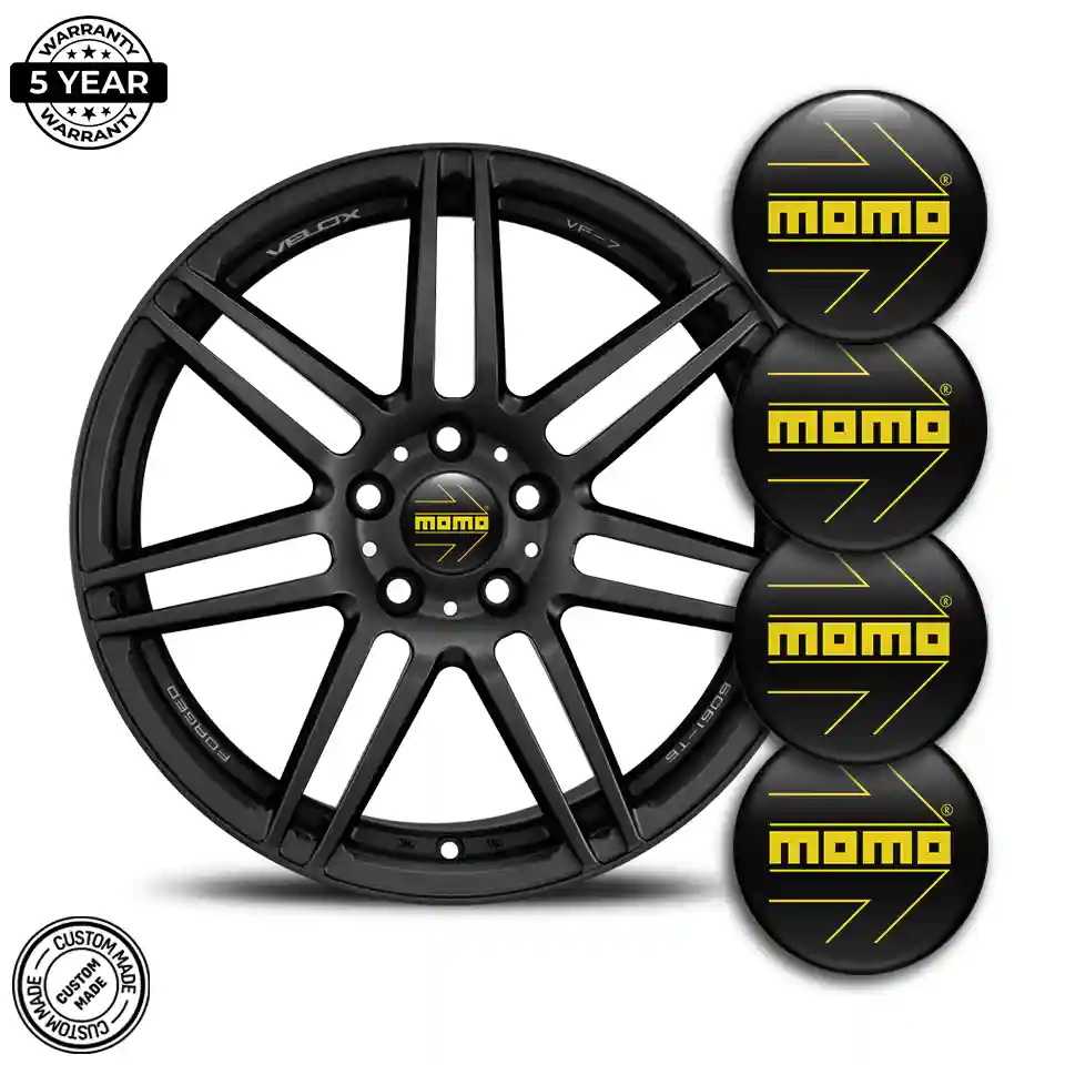 MOMO Wheel Emblems Refined Design