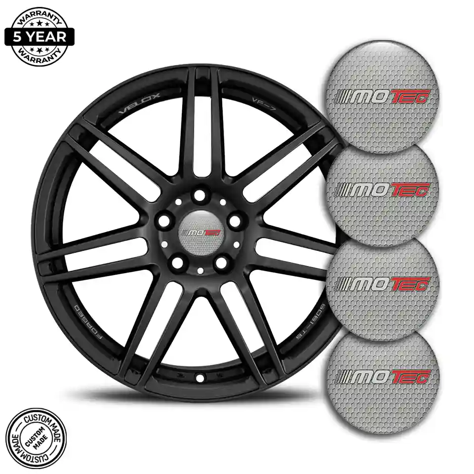 MoTeC Emblem Center Hup Cap Sleek Style
