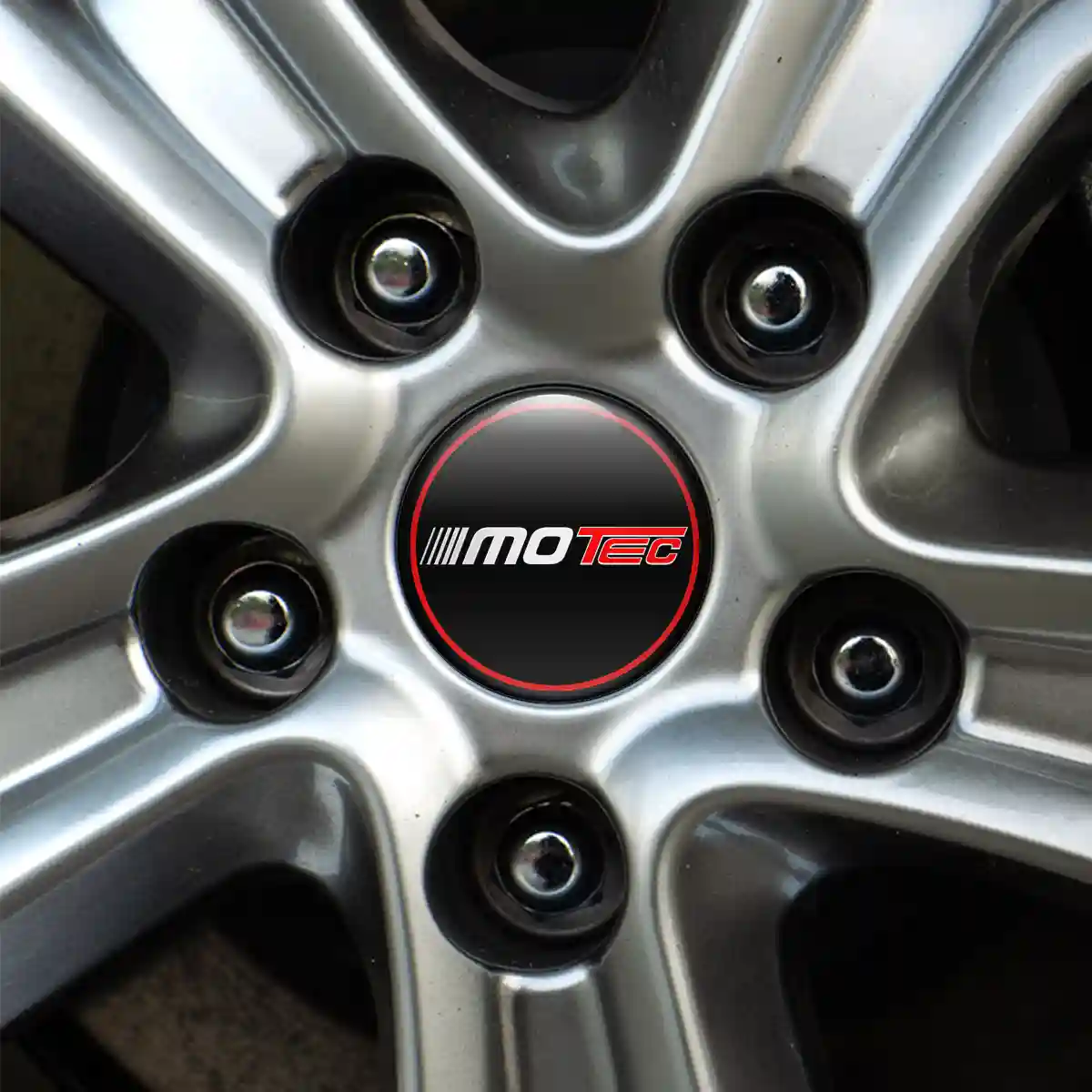 MoTeC Silicone Emblem Self-Adhesive Sleek Style