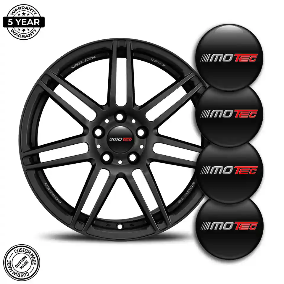 MoTeC Wheel Emblems Sleek Style