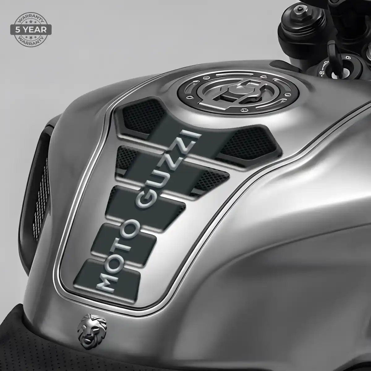 Moto Guzzi 3D Domed Tank Pad Prime Quality
