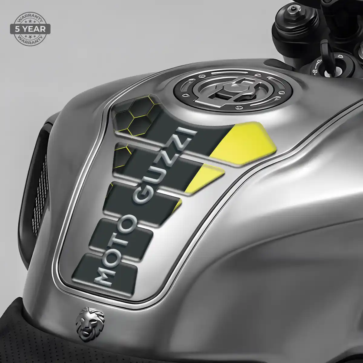 Moto Guzzi 3D Gel Tank Pad Sleek Style