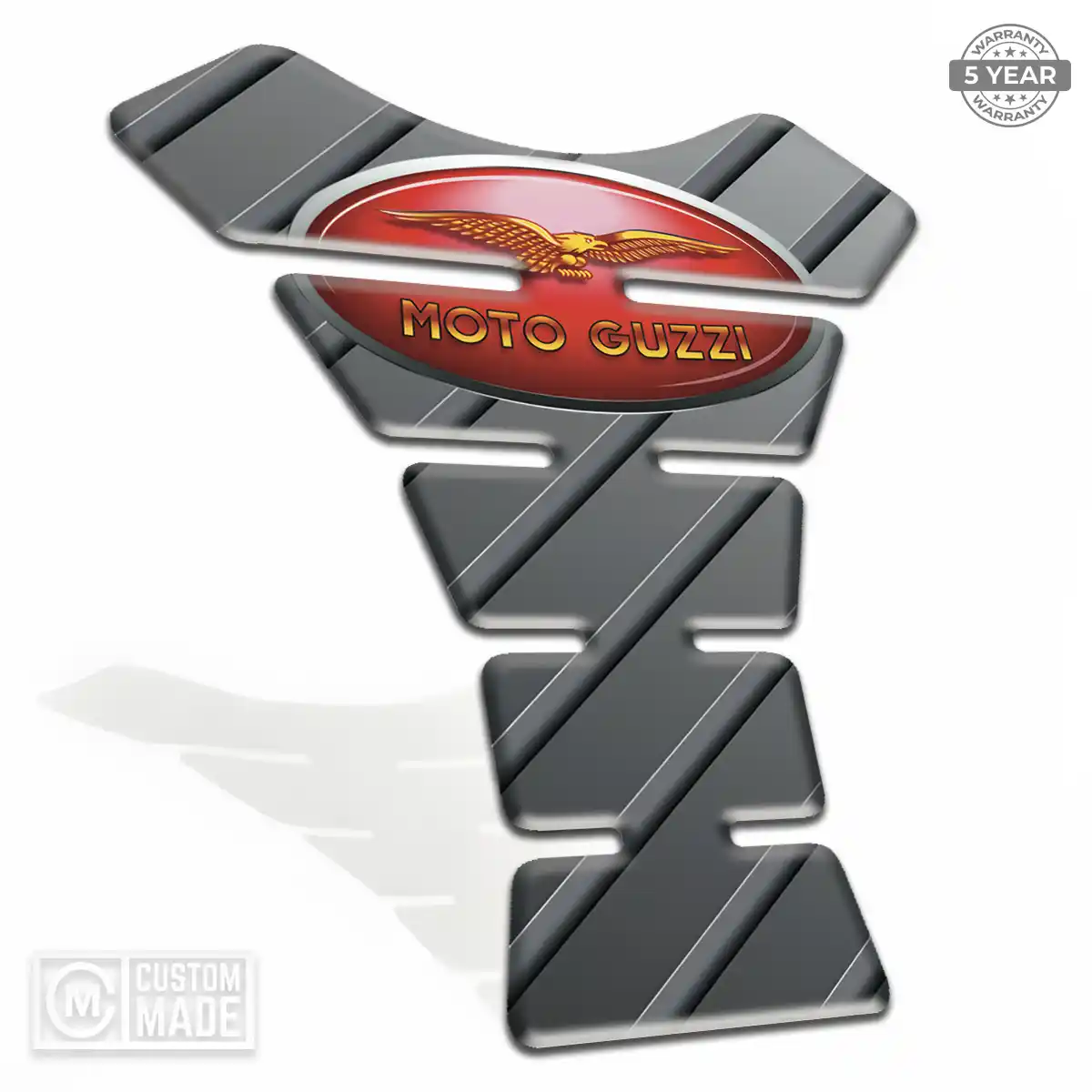 Moto Guzzi 3D Tank Pad Sleek Style