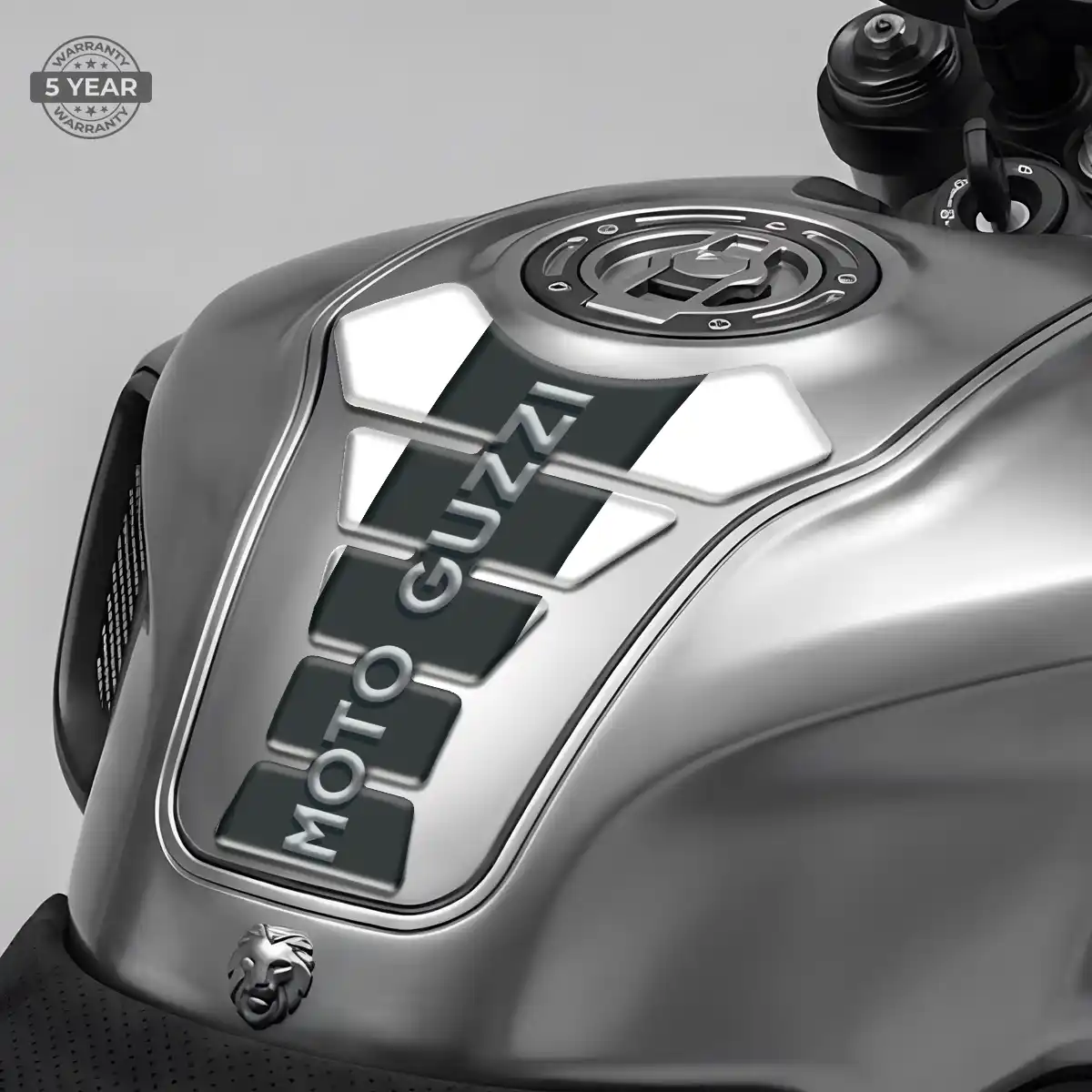 Moto Guzzi Bike Tank Protector Refined Design