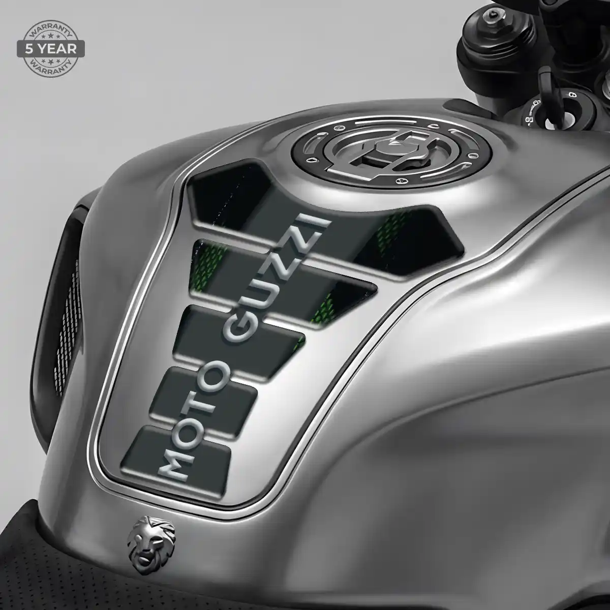 Moto Guzzi Domed Tank Protector Sleek Style