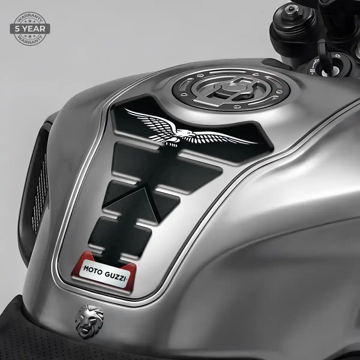 Moto Guzzi Domed Tank Sticker Prime Quality