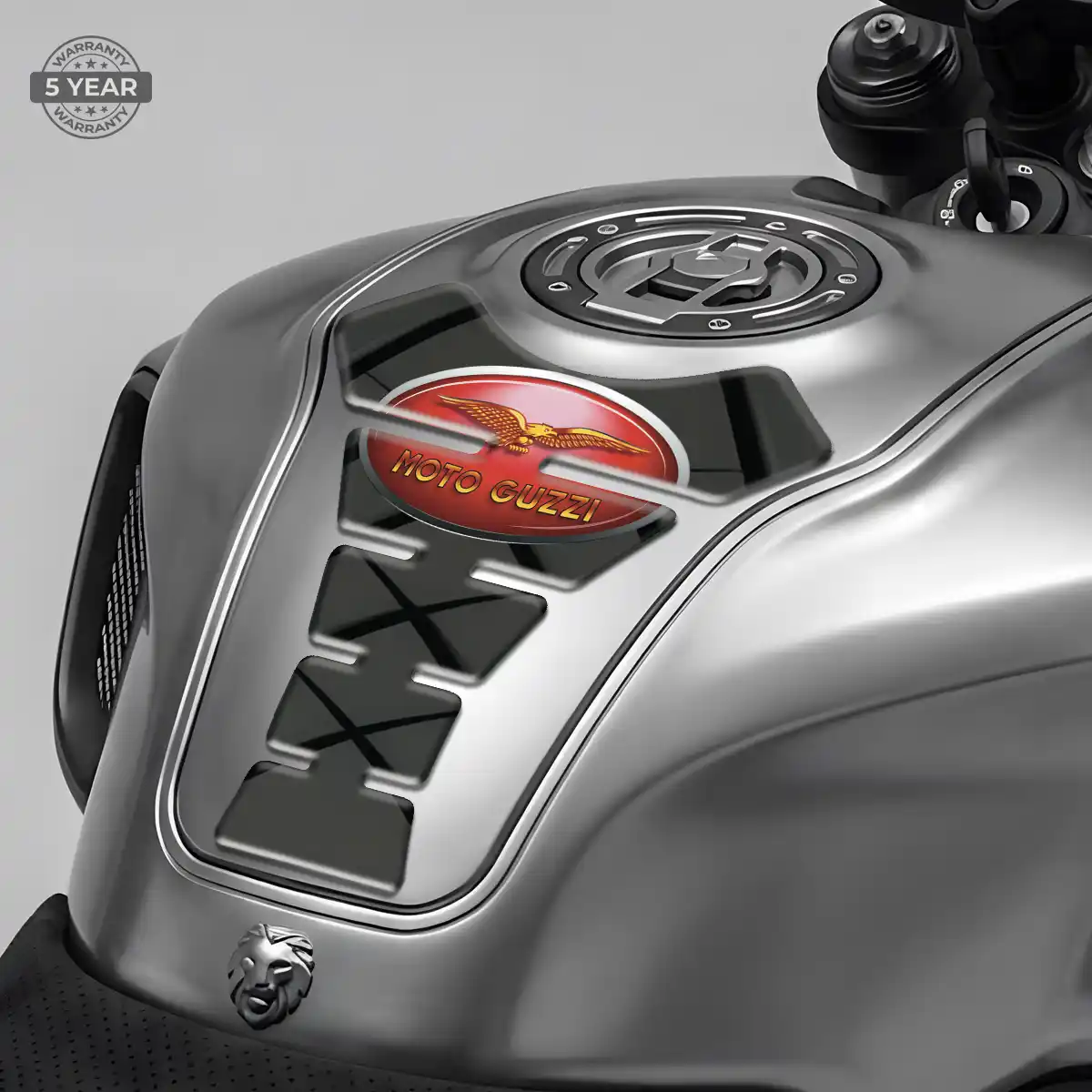 Moto Guzzi Fuel Tank Pad Refined Design