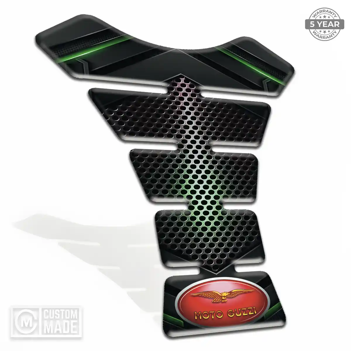 Moto Guzzi Motorcycle Tank Decal Sleek Style