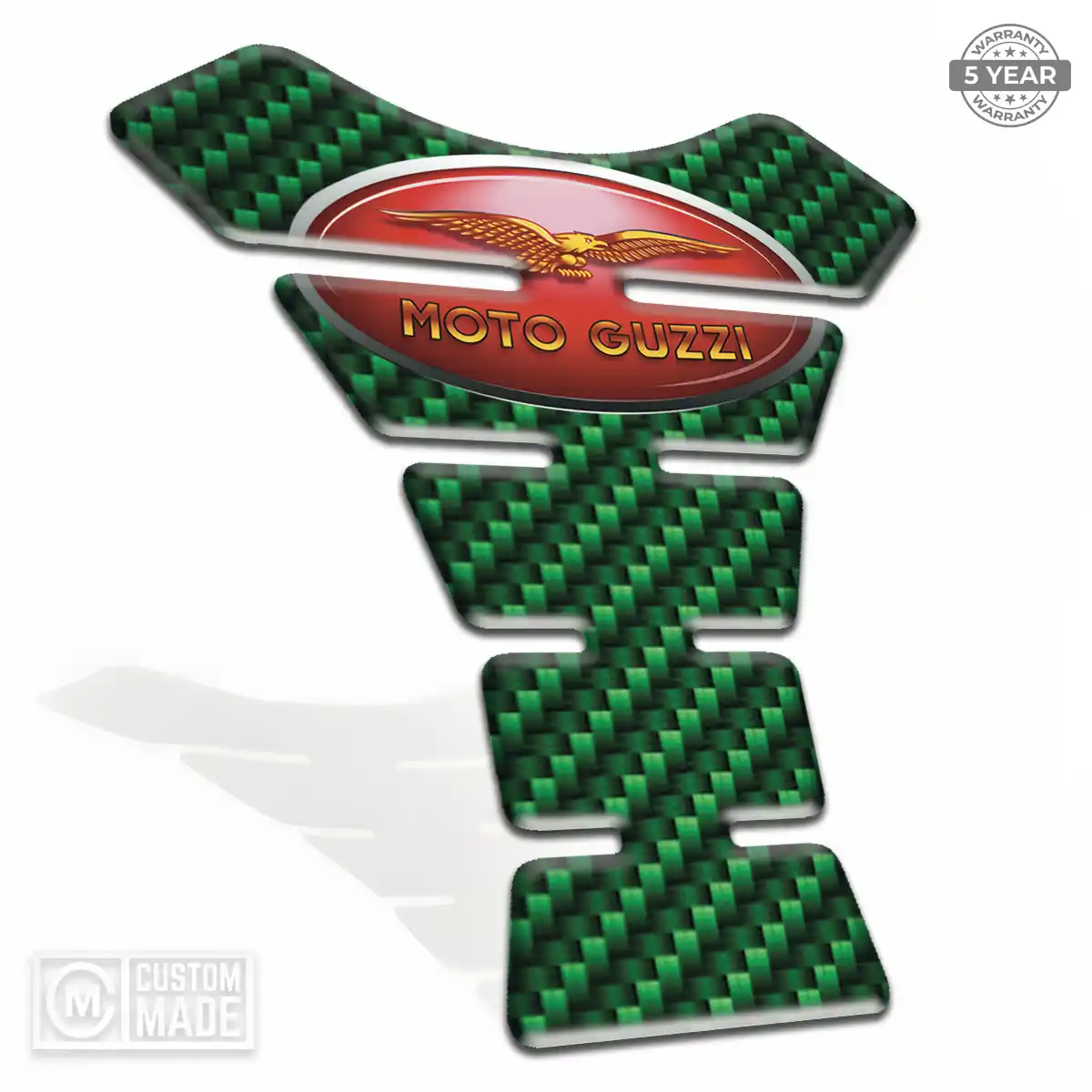 Moto Guzzi Motorcycle Tank Pad Refined Design