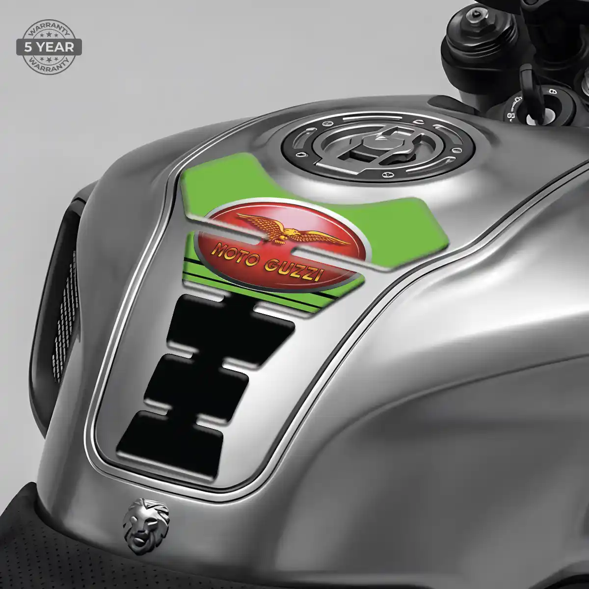 Moto Guzzi Motorcycle Tank Sticker Elite Finish