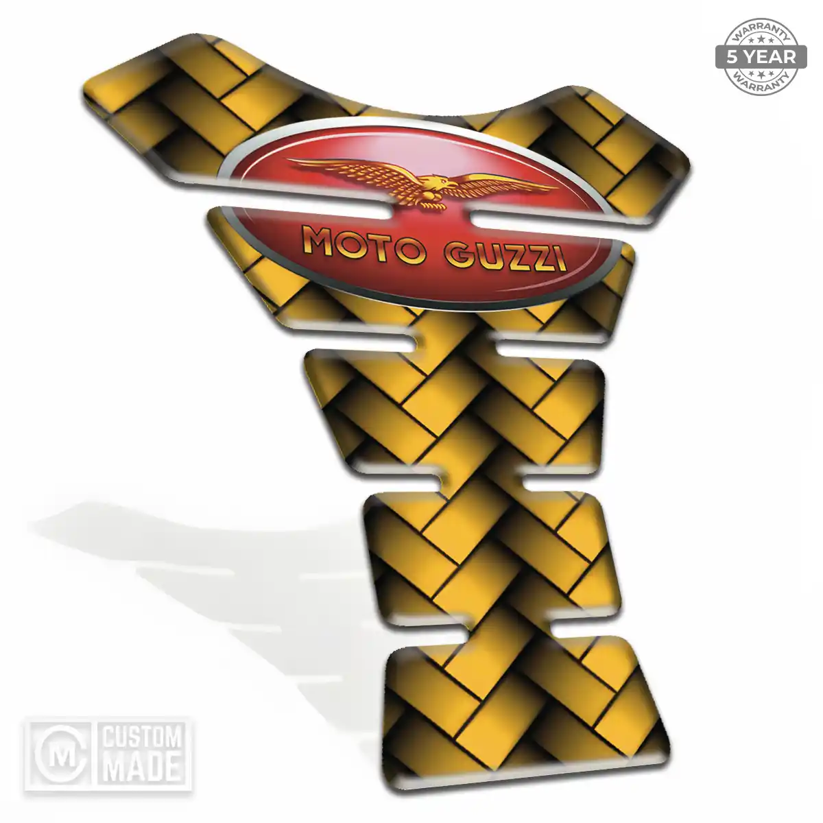 Moto Guzzi Motorcycle Tank Sticker Superior Craft