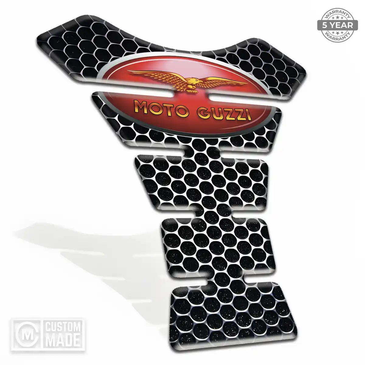 Moto Guzzi Resin Tank Pad Elite Finish