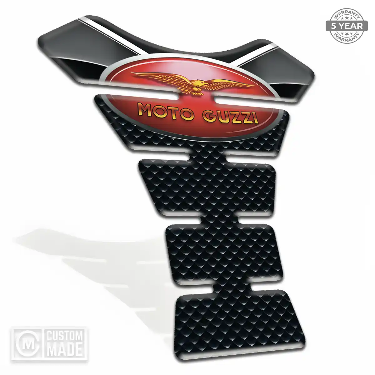 Moto Guzzi Resin Tank Pad Sleek Style