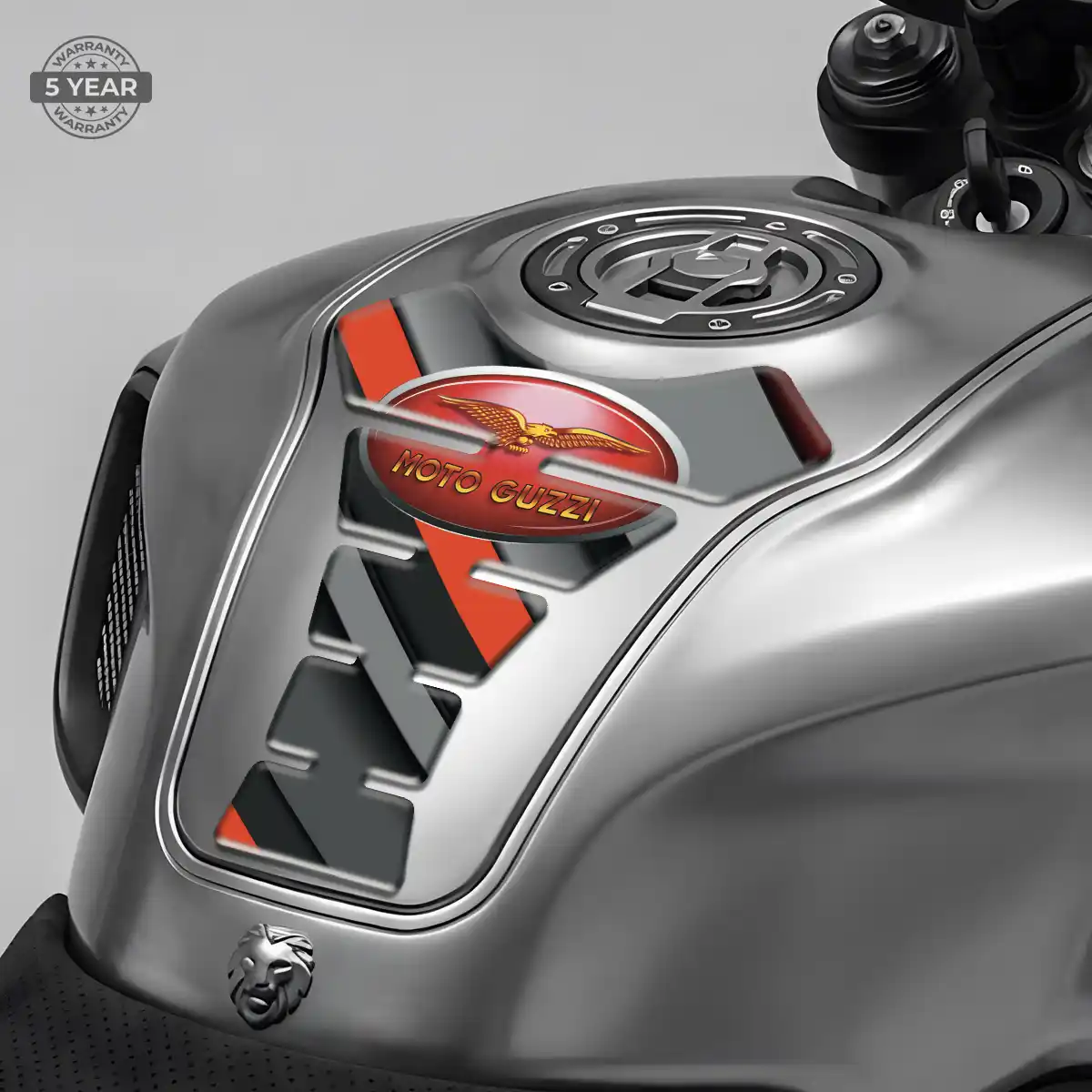 Moto Guzzi Self Adhesive Tank Pad Elite Finish